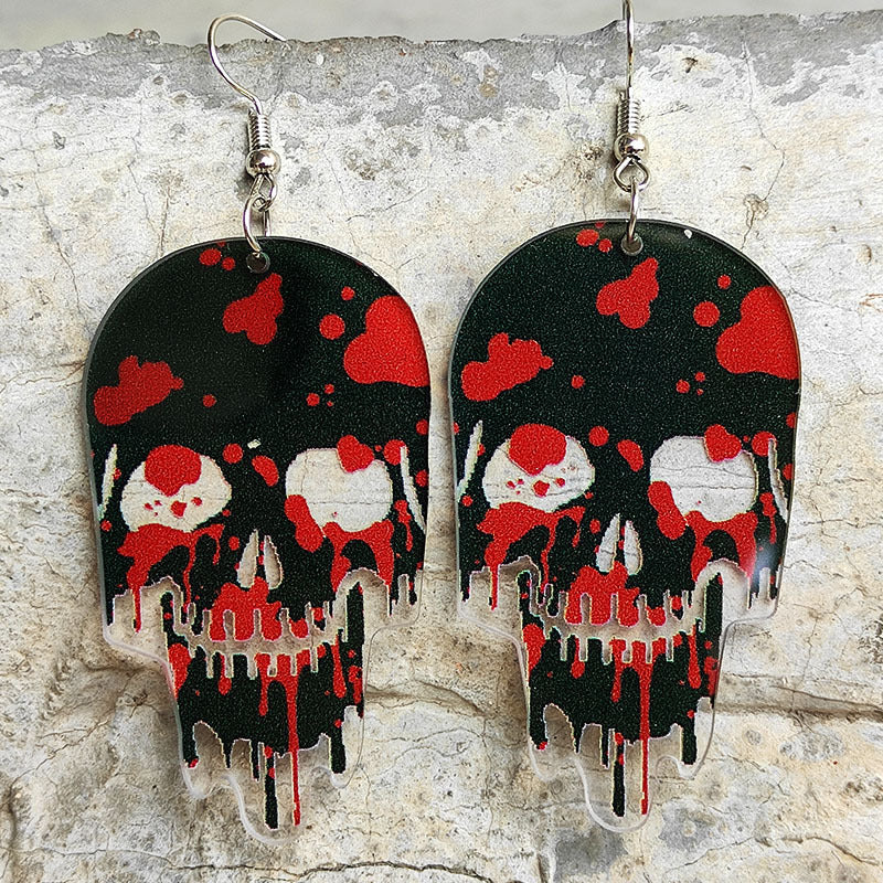 Wholesale  Horror Acrylic Earrings
